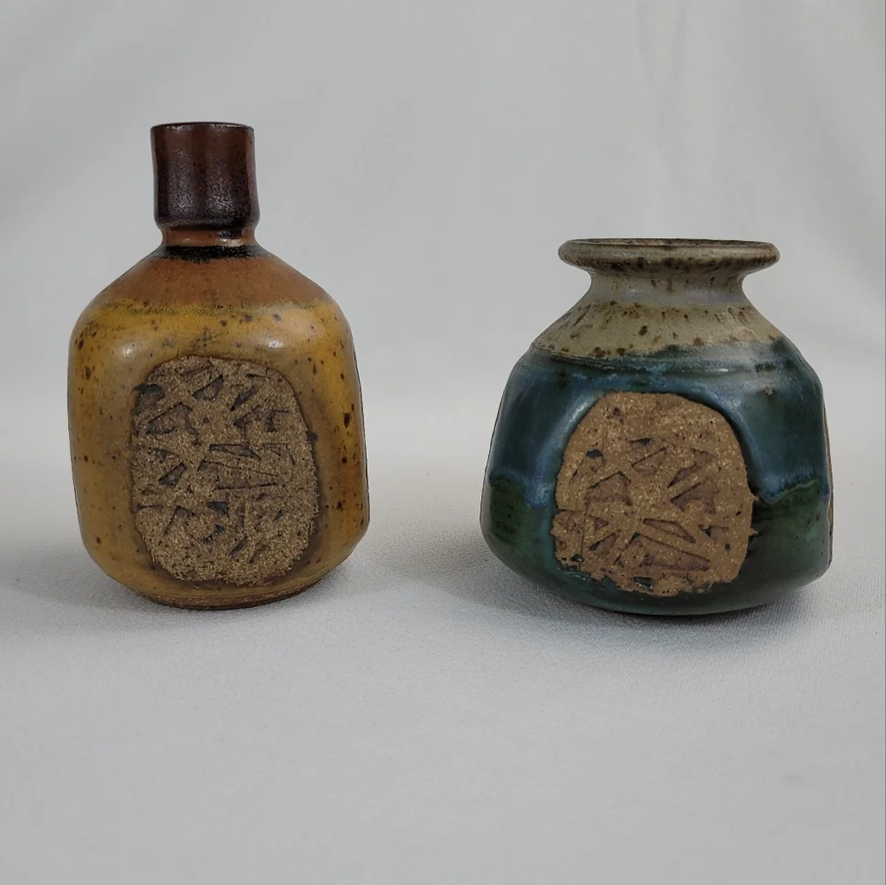 (2) Pickenpaugh Pottery? Vases - Picture 13 of 13